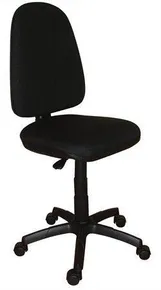 Bürostuhl, Textil, Gestell schwarz, Golf, schwarz